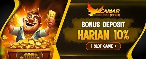 Bonus Deposit Harian Reload 10% promotion banner